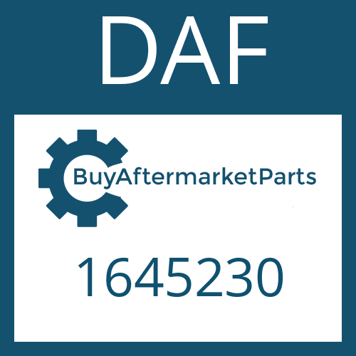 DAF 1645230 - INTERM.SHAFT