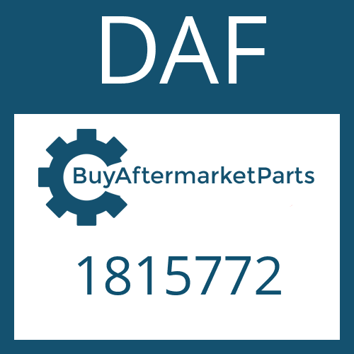 DAF 1815772 - GEAR SHIFT RAIL