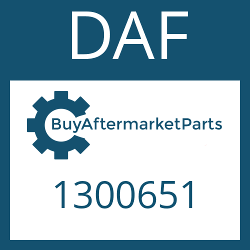 DAF 1300651 - HELICAL GEAR