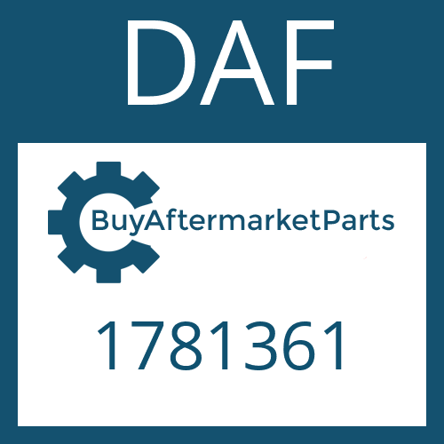 DAF 1781361 - GEAR SHIFT RAIL