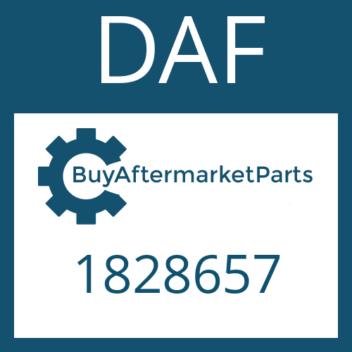 DAF 1828657 - TUBE