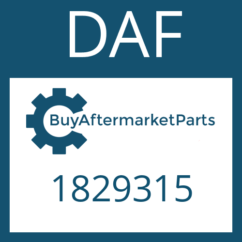 DAF 1829315 - GEARSHIFT SHAFT