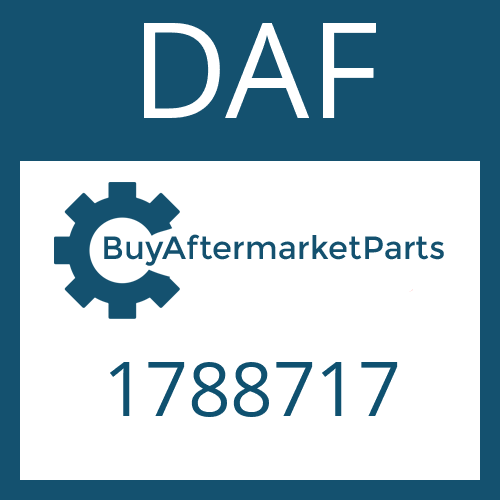 DAF 1788717 - HELICAL GEAR