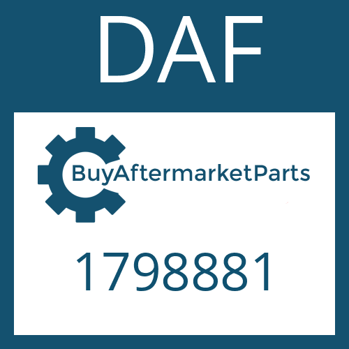 DAF 1798881 - REV.IDLER GEAR for Heavy Equipment