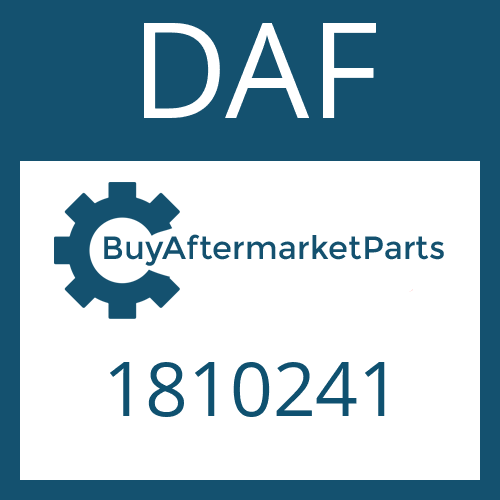 DAF 1810241 - HELICAL GEAR