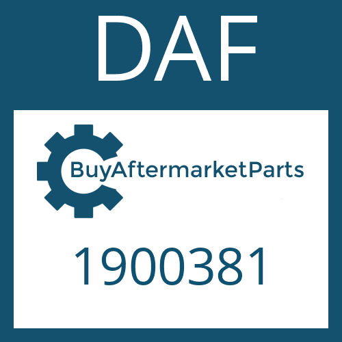 DAF 1900381 - SHIFT LEVER for Heavy Equipment