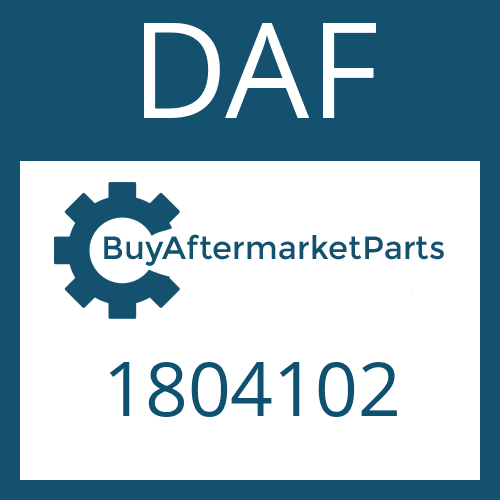 DAF 1804102 - SPLIT RING for Heavy Equipment