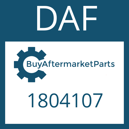 DAF 1804107 - SPLIT RING for Heavy Equipment