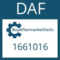 DAF 1661016 - GASKET