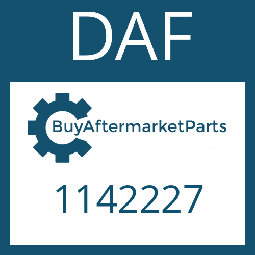 DAF 1142227 - CUT-OFF VALVE