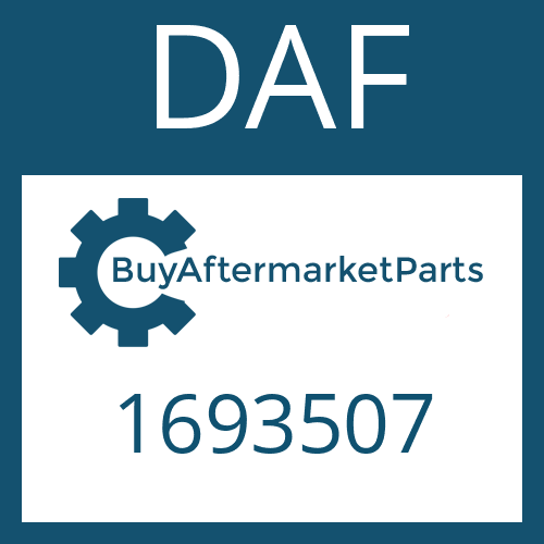 DAF 1693507 - HOUSING for Heavy Equipment