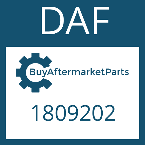 DAF 1809202 - ACCESSORIES