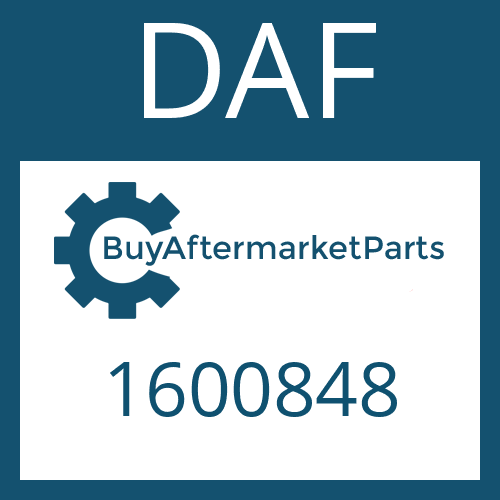 DAF 1600848 - ACCESSORIES