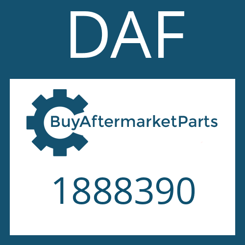 DAF 1888390 - INPUT SHAFT