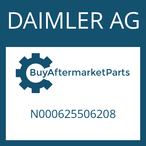 DAIMLER AG N000625506208 - BALL BEARING