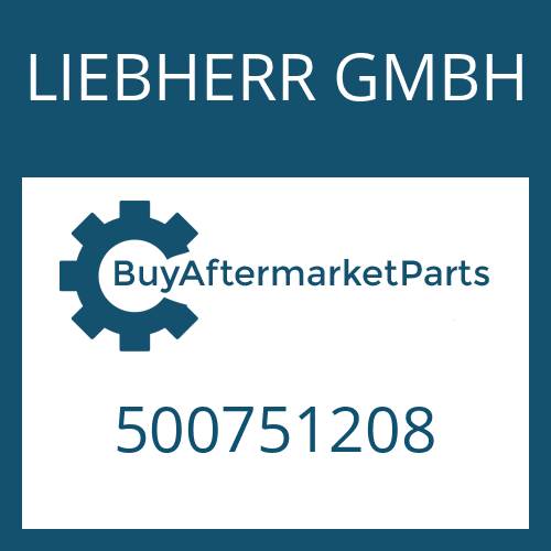 LIEBHERR GMBH 500751208 - CAP SCREW