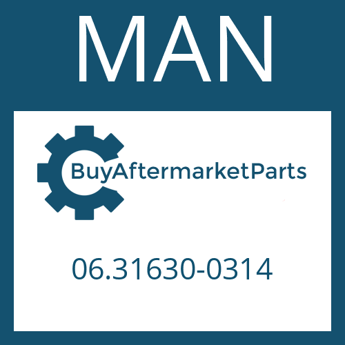 MAN 06.31630-0314 - BALL for Heavy Equipment