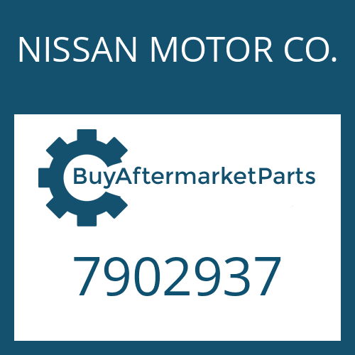 NISSAN MOTOR CO. 7902937 - TAPERED ROLLER BEARING