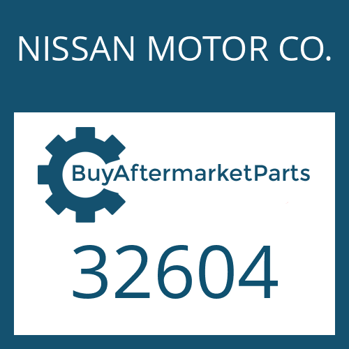 NISSAN MOTOR CO. 32604 - CLUTCH BODY