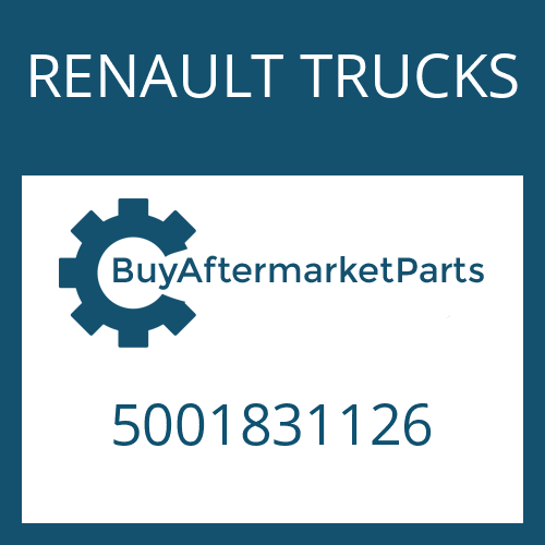 RENAULT TRUCKS 5001831126 - GEAR