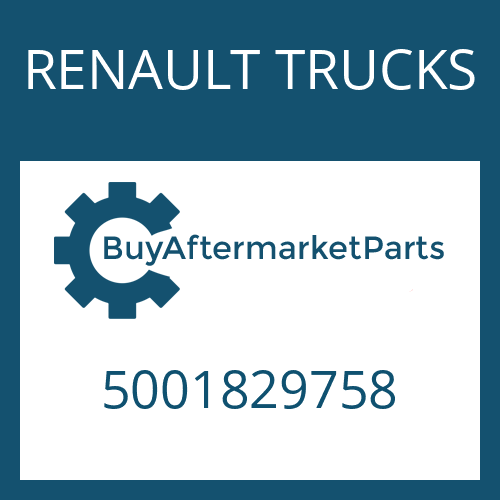 RENAULT TRUCKS 5001829758 - HELICAL GEAR