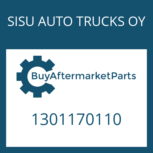 SISU AUTO TRUCKS OY 1301170110 - GASKET