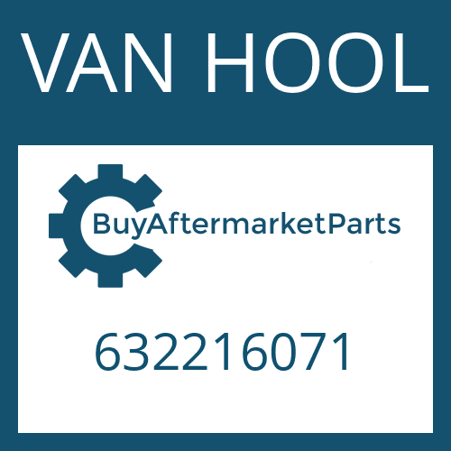 VAN HOOL 632216071 - PLUG KIT