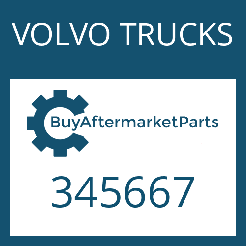 VOLVO TRUCKS 345667 - SLOTTED NUT