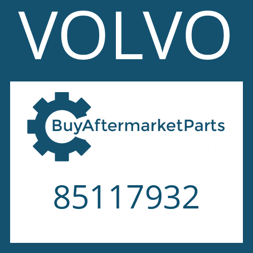 VOLVO 85117932 - GASKET