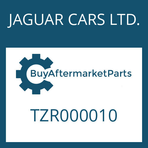 JAGUAR CARS LTD. TZR000010 - LEG SPRING