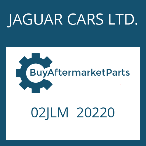 JAGUAR CARS LTD. 02JLM 20220 - PRESSURE REGULATOR