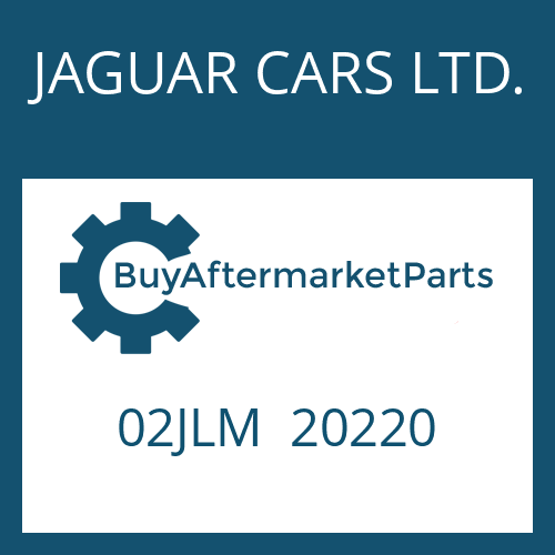JAGUAR CARS LTD. 02JLM 20220 - PRESSURE REGULATOR for Heavy Equipment