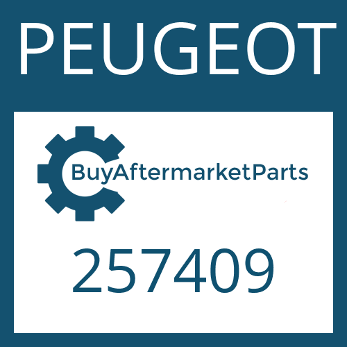 PEUGEOT 257409 - PRESSURE REGULATOR