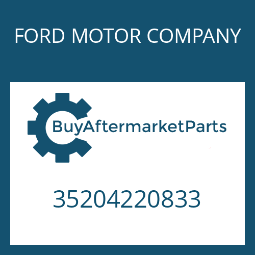 FORD MOTOR COMPANY 35204220833 - SWITCH