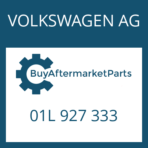 VOLKSWAGEN AG 01L 927 333 - PRESSURE REGULATOR for Heavy Equipment