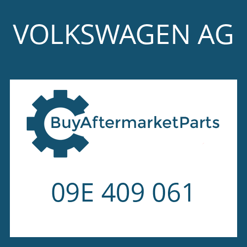 VOLKSWAGEN AG 09E 409 061 - OIL COOLER for Heavy Equipment