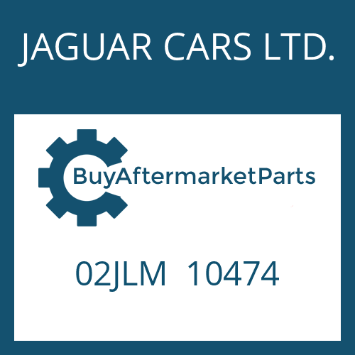 JAGUAR CARS LTD. 02JLM 10474 - NUT