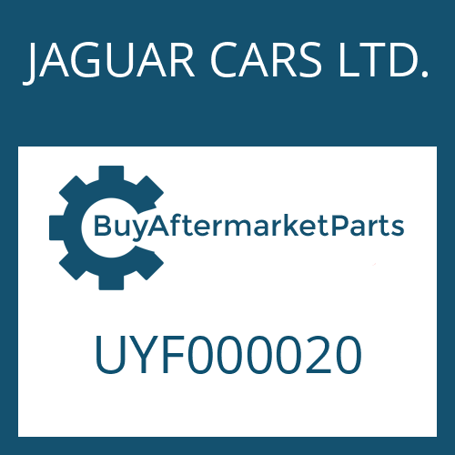 JAGUAR CARS LTD. UYF000020 - WASHER