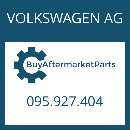 VOLKSWAGEN AG 095.927.404 - CAP