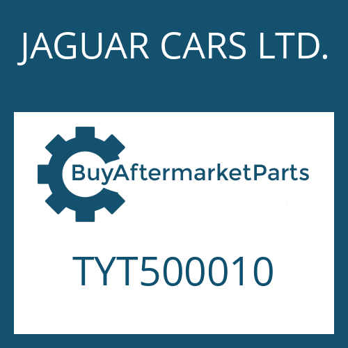 JAGUAR CARS LTD. TYT500010 - CLAMPING SLEEVE