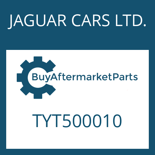 JAGUAR CARS LTD. TYT500010 - CLAMPING SLEEVE for Heavy Equipment