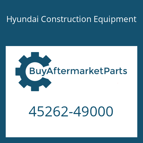 Hyundai Construction Equipment 45262-49000 - SCREW PLUG for Heavy Equipment