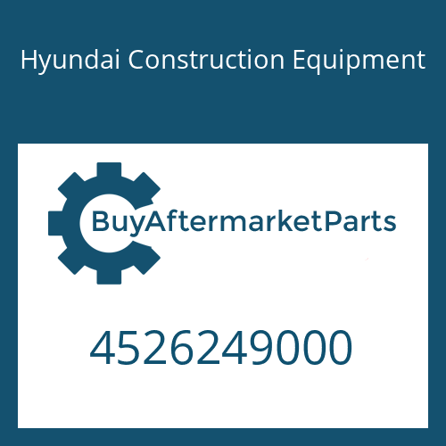 Hyundai Construction Equipment 4526249000 - SCREW PLUG for Heavy Equipment