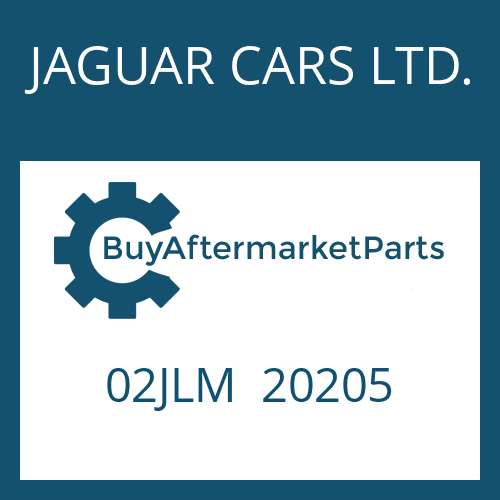JAGUAR CARS LTD. 02JLM 20205 - SCREW PLUG