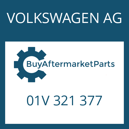 VOLKSWAGEN AG 01V 321 377 - SCREW PLUG