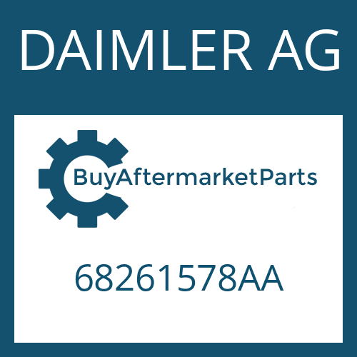DAIMLER AG 68261578AA - GASKET