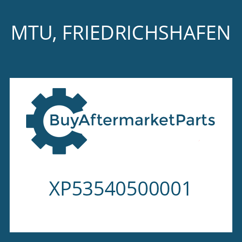 MTU, FRIEDRICHSHAFEN XP53540500001 - SOLENOID