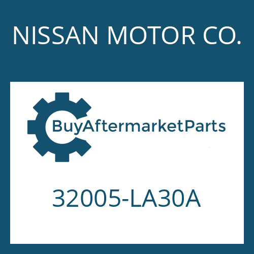 NISSAN MOTOR CO. 32005-LA30A - SWITCH