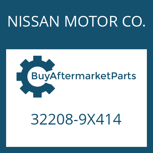 NISSAN MOTOR CO. 32208-9X414 - RETAINING RING