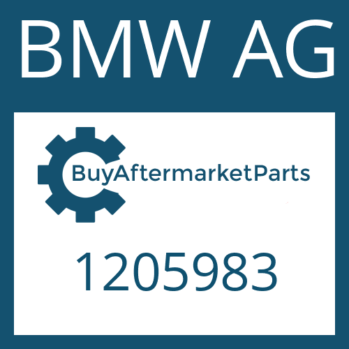 BMW AG 1205983 - SCREW